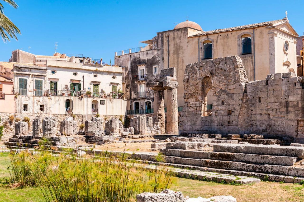 Appartamento KLEOMENE tempio di Apollo Syracuse Esterno foto